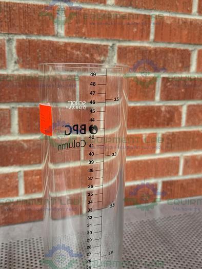 Used Cytiva / GE / Pharmacia BPG / Schott 100 / 500 Chromatography Column Glass
