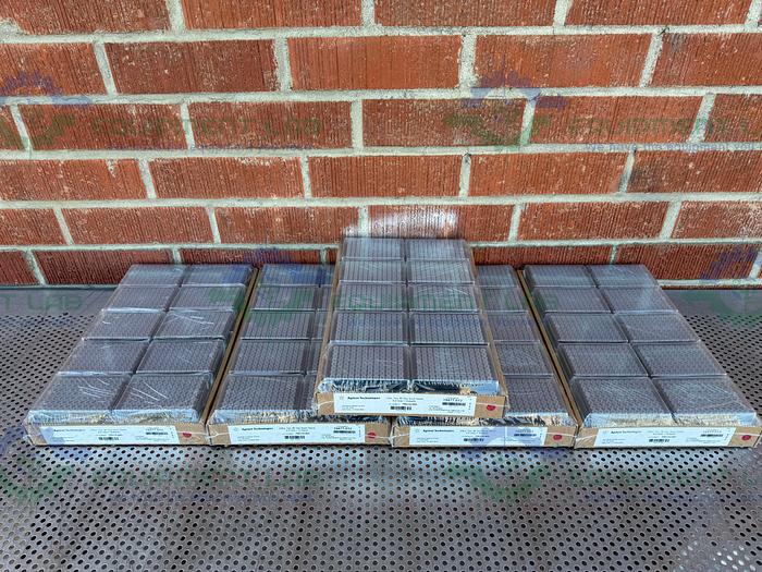 Used Box of 50 - Agilent  19477-012 Disposable Pipette Tips Sterile 250 uL, 96 Tips