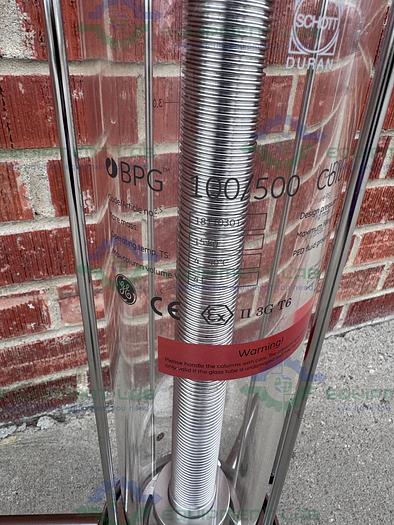 Used Cytiva / GE / Pharmacia BPG 100 / 500 Chromatography Column 4L