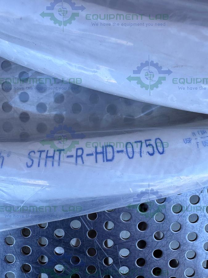 Sani Tech STHT-R-HD-0750 96" Silicone Hose w/ 1" Sanitary Fitting