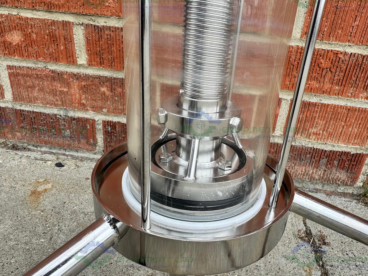Used Cytiva / GE / Pharmacia BPG 100 / 500 Chromatography Column 4L