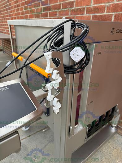 Used Sartorius Stedim Pro Mixer Drive Unit w/ 400 L Base Module / Tank, Bags