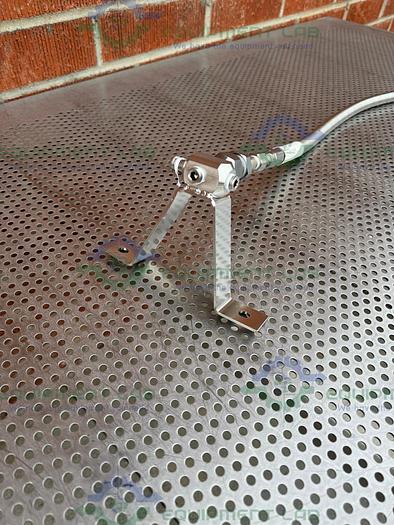 Used Airgas Stainless Steel Flexible Hose 39" w/ Compression Fitting, End Attachments