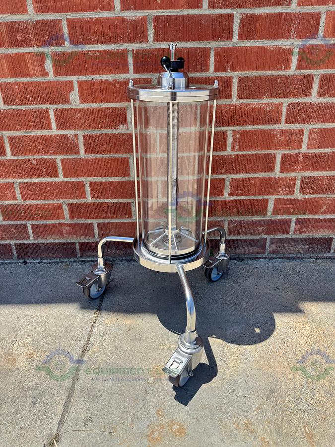 Used Cytiva / GE / Pharmacia BPG / Schott 200 / 500 Chromatography Column