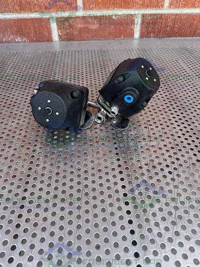 Used Lot of 2 - ITT Pure Flo .5-316L- RA20MAX Diaphragm Valve  w/.5" Sanitary Fitting