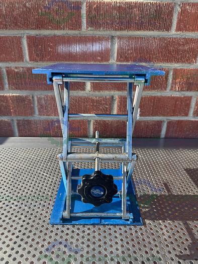 Used Chemglass 8" x 8" x 12" Table-Top Lab Jack