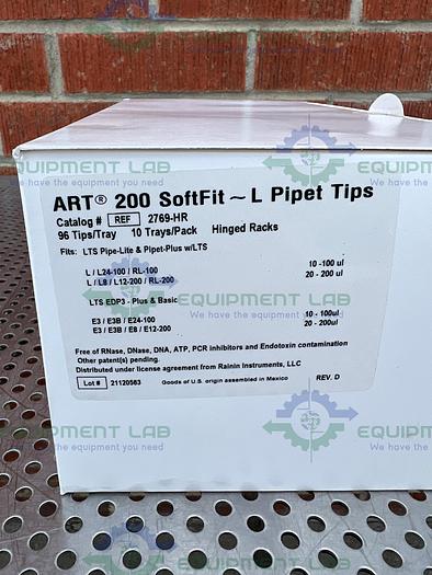 Used Art  2769-HR 200 Soft Fit Pipet Tips 200 uL