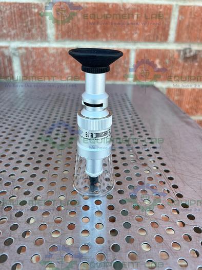Used Beta Precision Industries  Peak Stand Microscope 50x w/ Electronic Ruler 40"