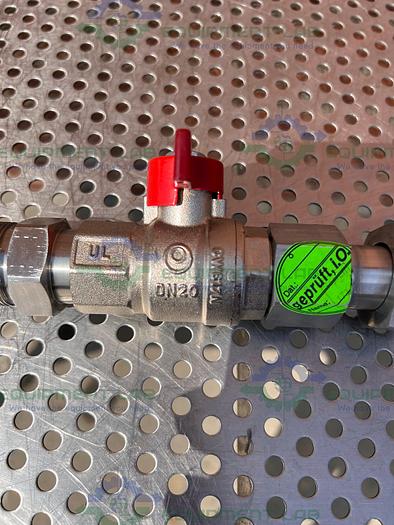 Chemglass  CG-1969-M-26 M30 Stainless Steel Ball Valve Male to Female 3/4"
