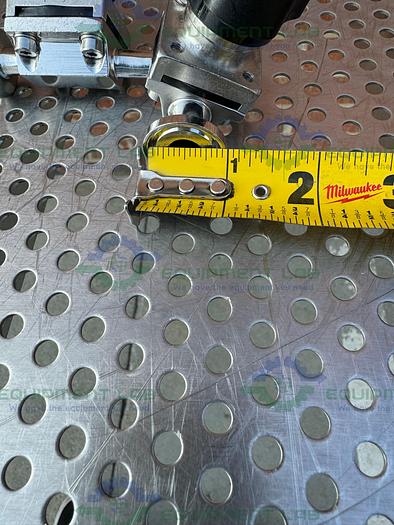 Used 2 Aquasyn 6155535 Diaphragm Valve w/ 1/2" Sanitary Fittings