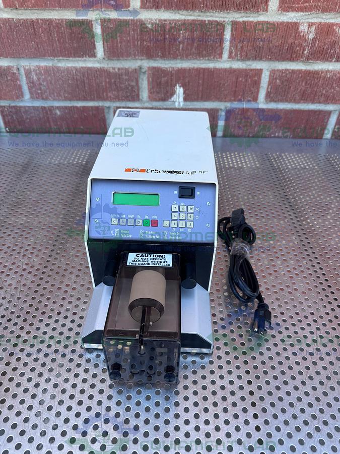 Used Schleuniger MP257 Programmable Coaxial Cable Stripping Machine