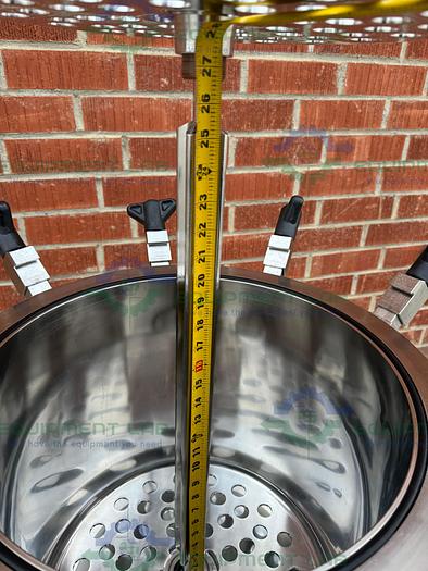 Used Allegheny  FH305900 Stainless Steel Stack Disk Filter Housing 150 FV/PSIG