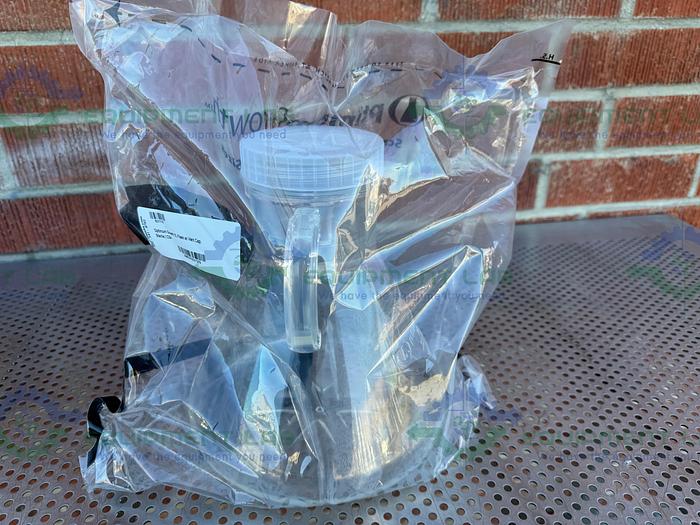 Lot of 2 - Thomson  931116 Optimum Growth 5L Flask w/ Vent Cap, Sterile