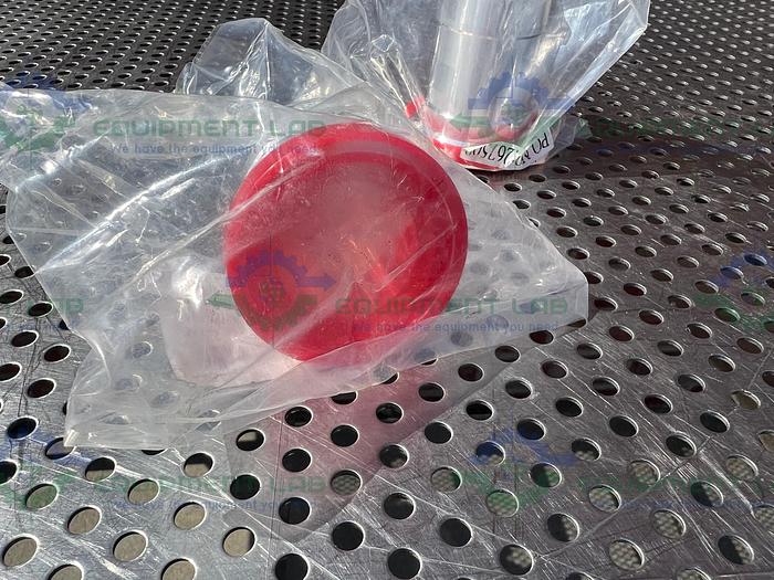 Lot of 2 - MKS  100311805 ISO-KF Flange Adapter, NW40 ISO-KF to 1.5" Rubber Hose