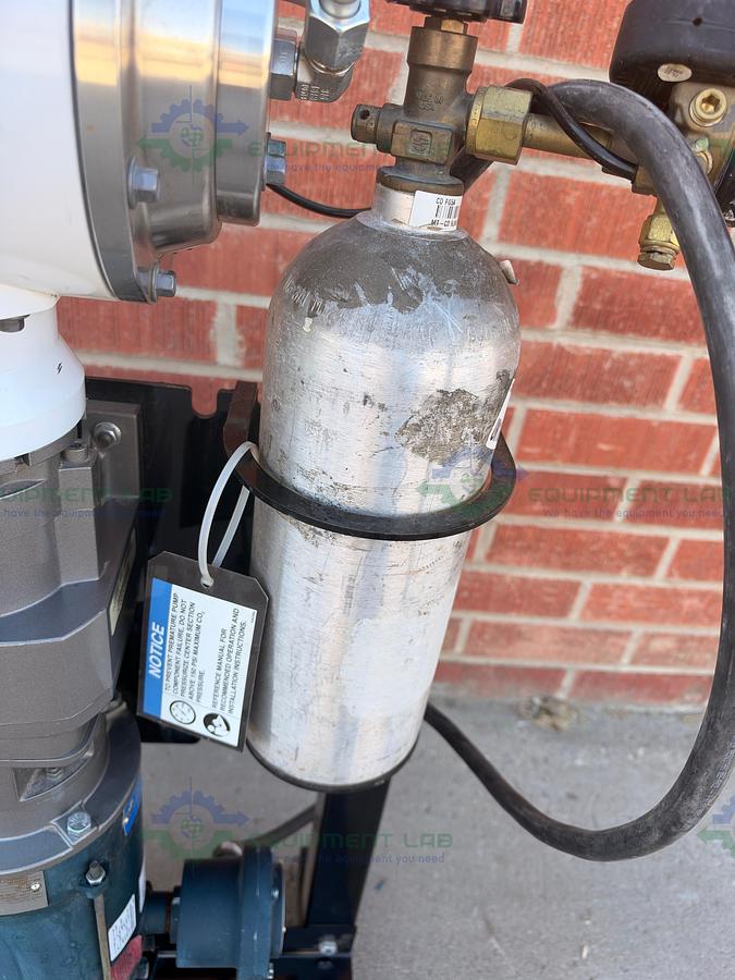 Used Master Vapor MVP-150 Explosion-Proof Gas Recovery Pump w/ Lesson 2HP Motor