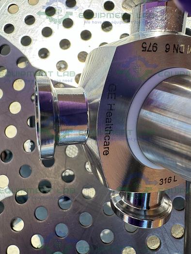 Used GE Healthcare Salvi DN6 975 4-way 316 Valve 18-5757-01 w/1/4" Sanitary Fitting