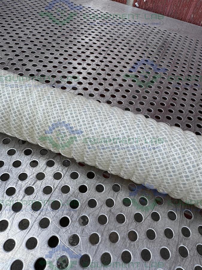 Used Unbranded 36" Flexible Silicone Hose w/ 1 1/2" Sanitary Fitting