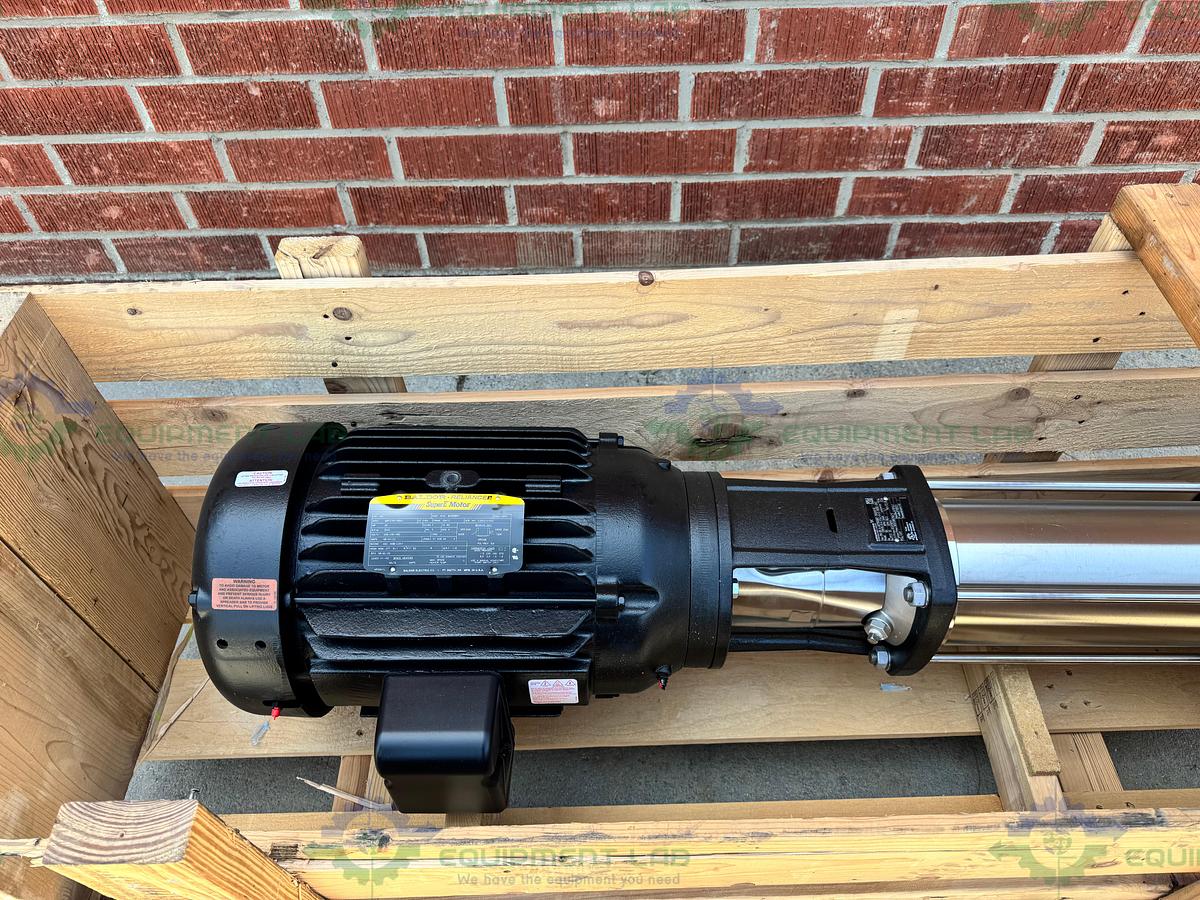 Grundfos CRN15-9 A97760987 MultiStage centrifugal Pump w/ Baldor 20 HP Pump