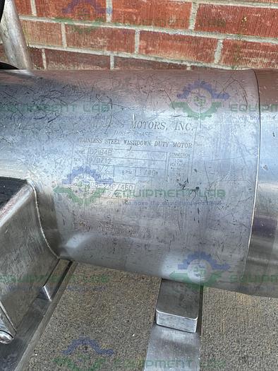 Used Fristam FPX731-160 Centrifugal Pump w/Stainless 1 1/2 HP Motor, 480V, Controller