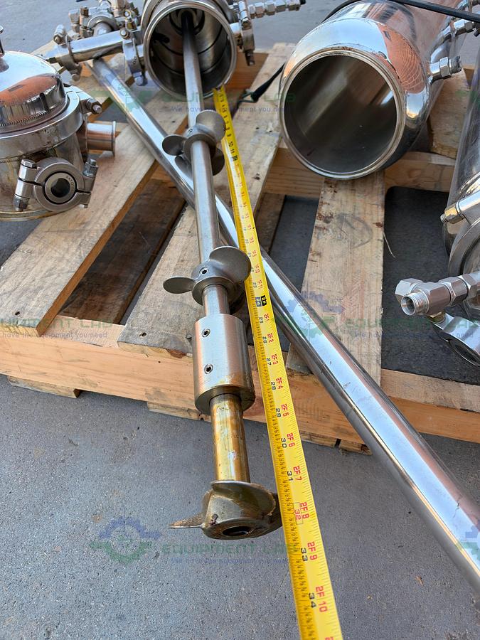 for parts or not working Xtractor Depot Stainless Steel Jacketed Extraction / Processing System w/ Stand
