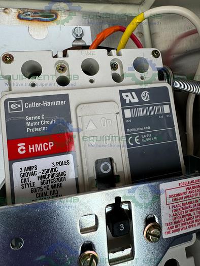 Used Allen Bradley / Nema 509-AOD Size 0 Combination Starter Circuit Breaker