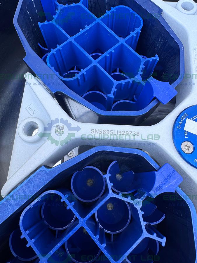 Used Eppendorf 5920 R Refrigerated Centrifuge w/ S-4X Universal Rotor 4500 RPM