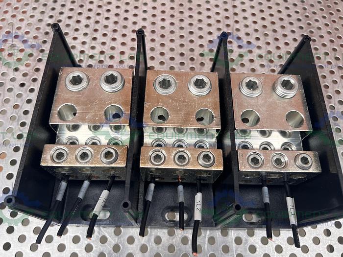 Used ABB OETL-NF200A Disconnect Switch w/ Ferraz Shawmut 69133 Distribution Block