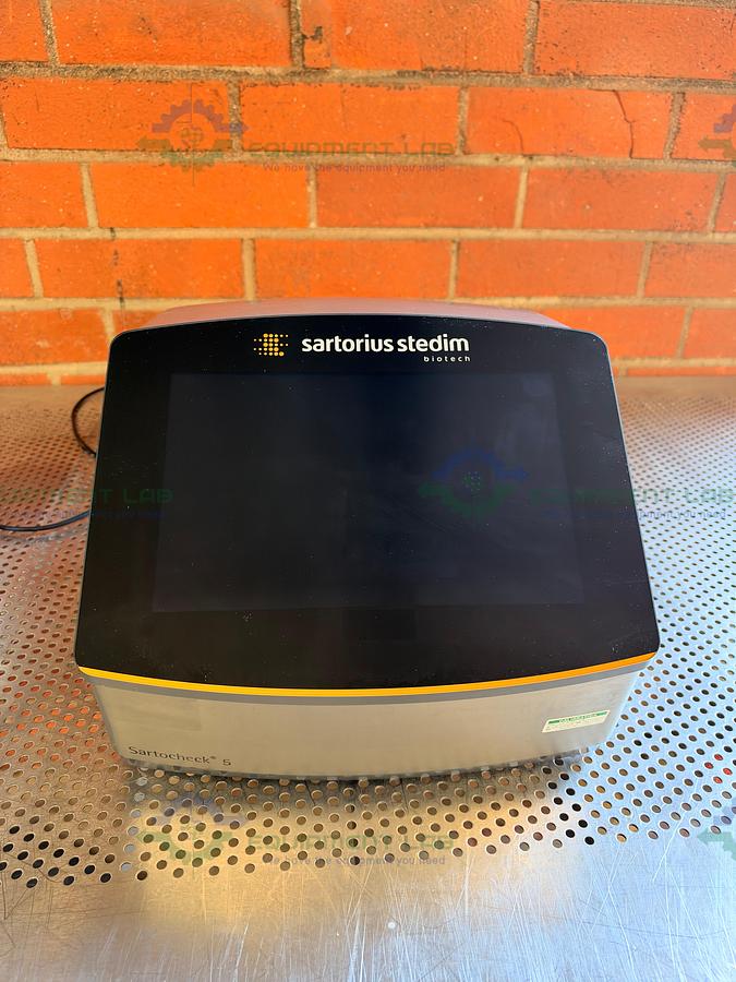Used Sartorius Sartocheck 5 Automatic Filter Integrity Tester w/ Printer