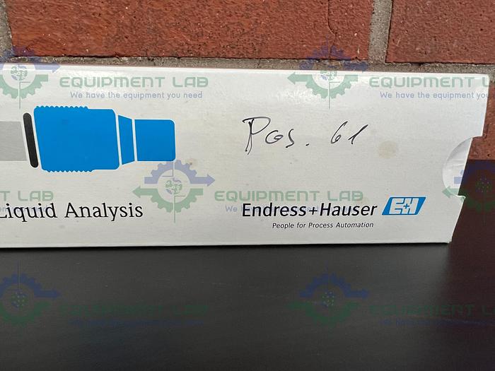 Endress + Hauser CPS11-1BA2ESA OrbiSint Liquid Analysis PH Sensor