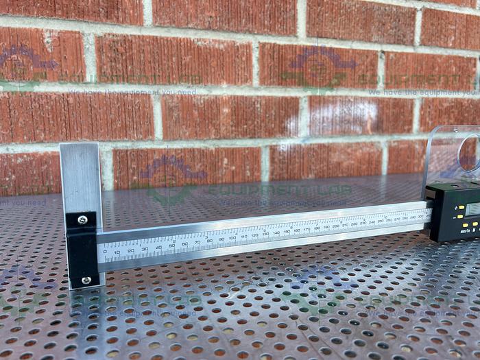 Used Beta Precision Industries  Peak Stand Microscope 50x w/ Electronic Ruler 24"