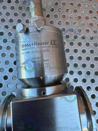 Used Endress+Hauser  OUSAF44-B1A1 UV Absorption Sensor w/OUA260-AA1E07B1A3A Photometer