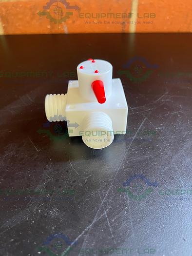 Used Bola  3-Way PTFE Stopcocks / Valve Temperature Resistance from 0°C to +110°C