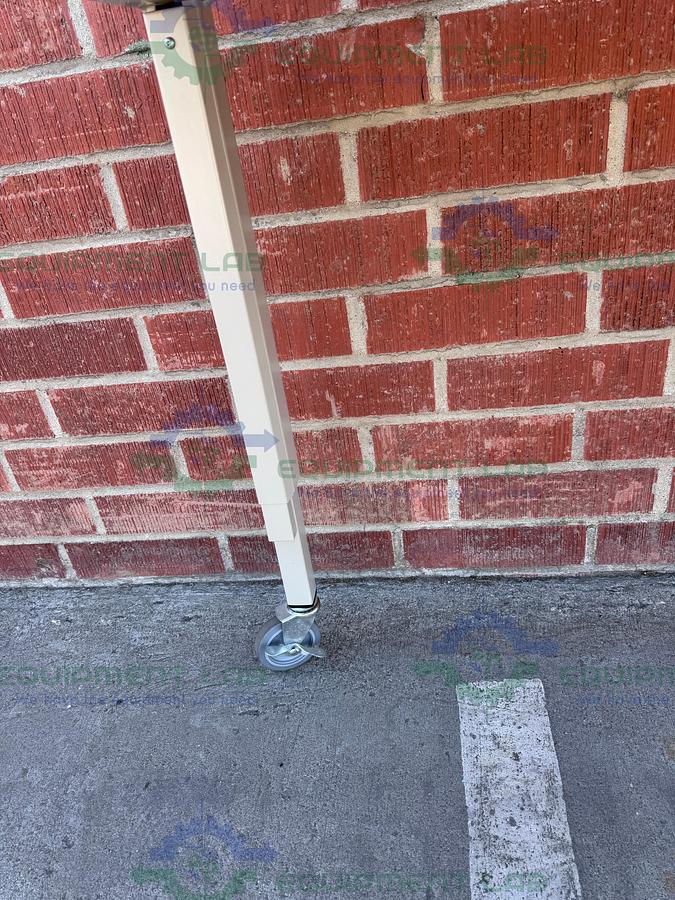 Used Phenolic / Composite  Resin Adjustable  Science Table with Wheels-30" W x 36" L