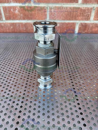 Used DFT Valves 1 SCV Check Valve 510 PSI w/ 1" Sanitary Fitting