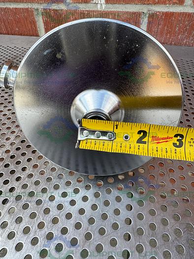 Used SteriFlow 96 Manual Low to High Flow Sanitary Back Pressure Regulator 3/4"