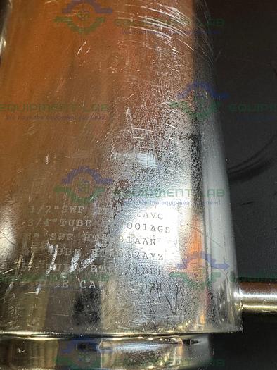 Used FLT Stainless Steel Single Cartridge Jacketed Filter Housing