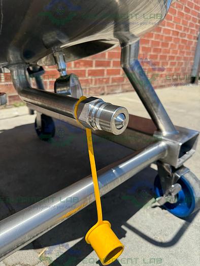 Used Northland 250 Liter Stainless Steel Jacketed Reactor FV/ 45 PSI w/ Mixer