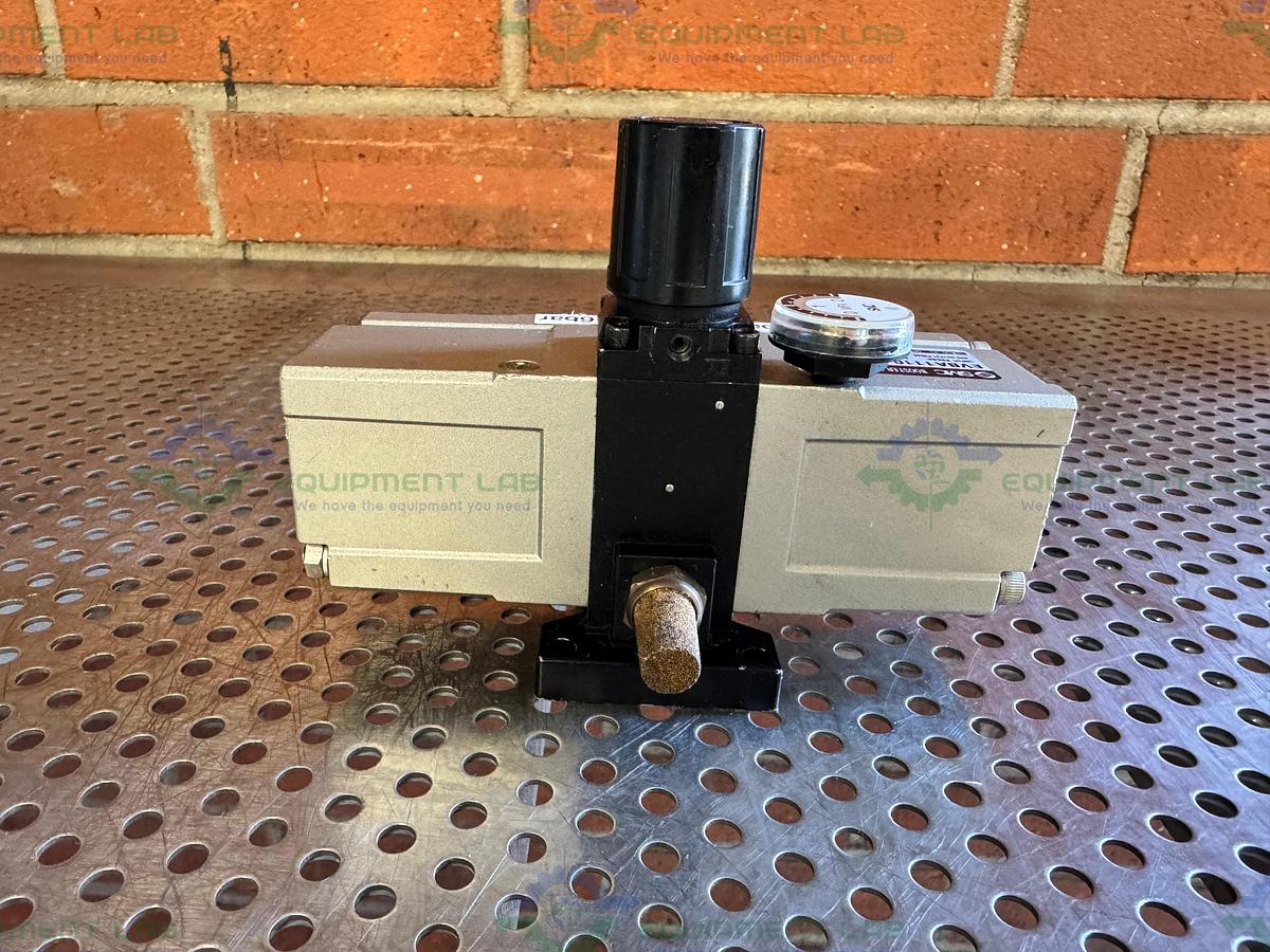 Used SMC EVBA1110-F02  Pneumatic Booster Regulator / Booster Cylinder  0.1-1.0 MPa