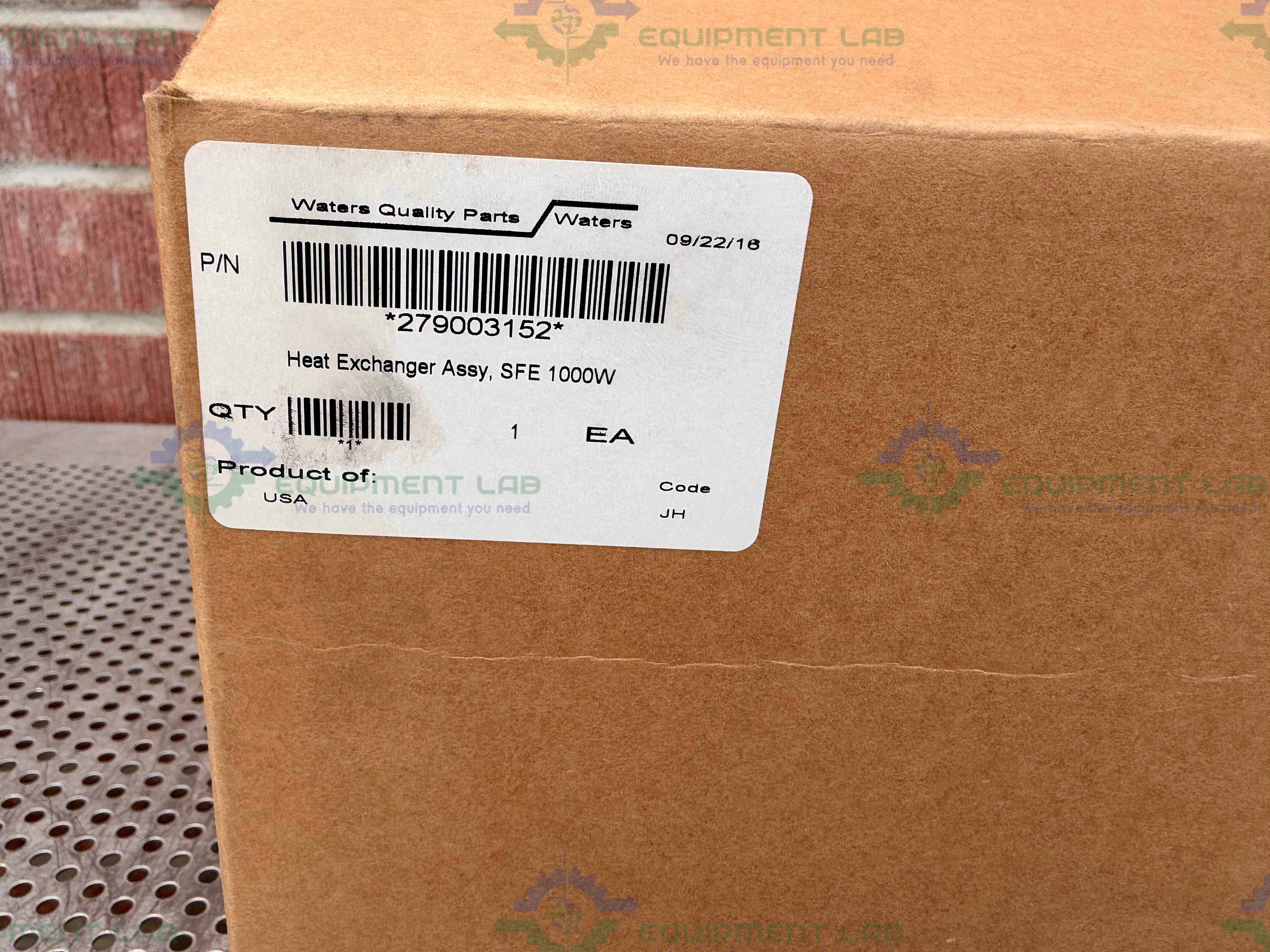 Waters 279003152 SFE Heat Exchanger 1000