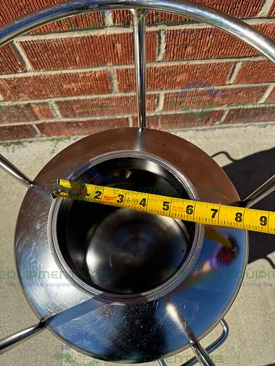 Used Alloy Products  10 Liter Stainless Steel Process / Pressure Vessel 40 PSI