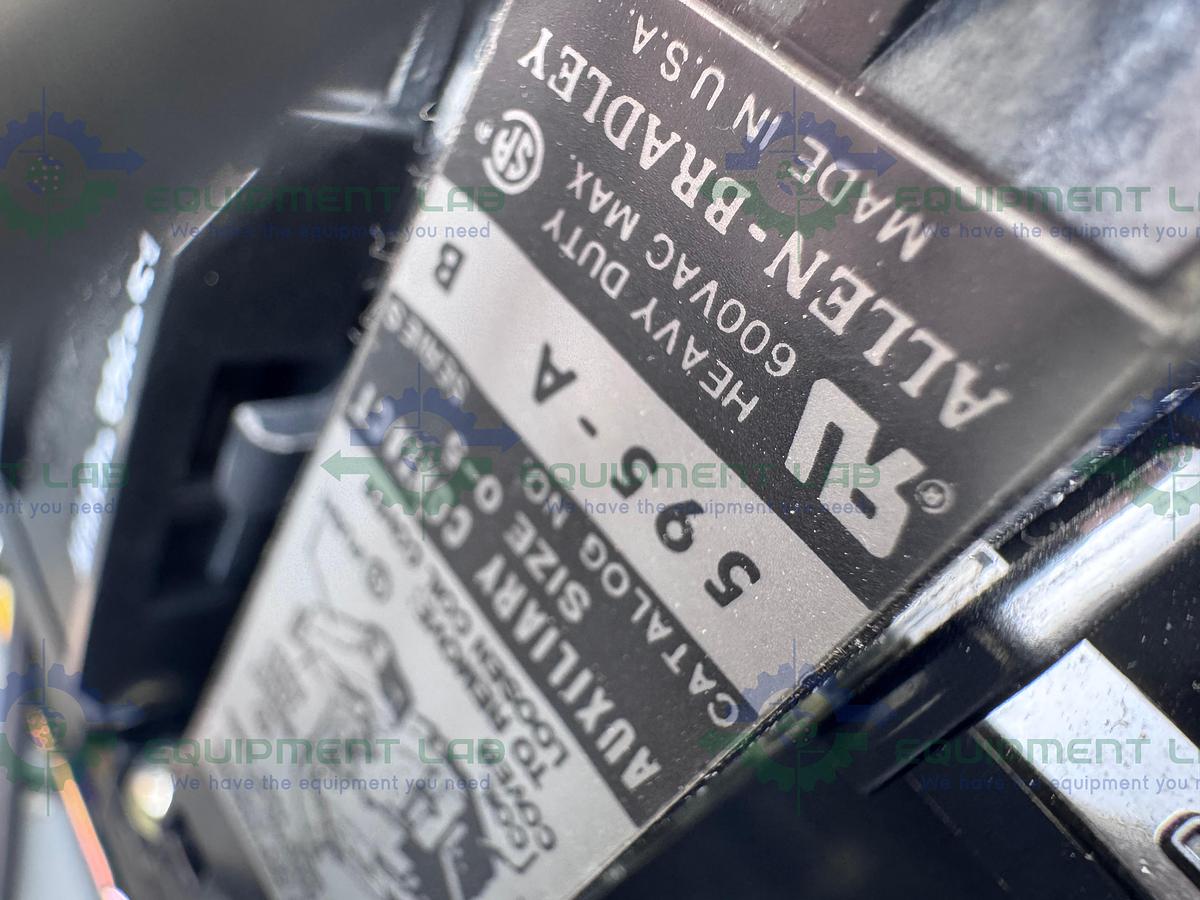 Used Allen Bradley 500-B0D940 Series B Contractor w/ Enclosure 7" x 10"x 6"