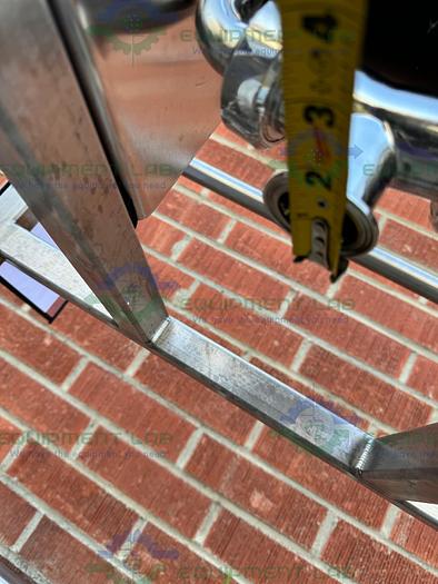 Used Almatec Bioecor B32BN-T-2-X98 Diaphragm Pump 100 PSIG w/ Cart