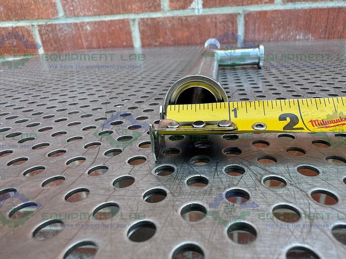 Used Lot of 2 - Unbranded 316 Stainless Steel Tee w/ 3/4" Sanitary Fitting