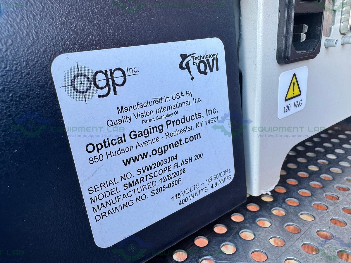  for parts or not working OGP Smartscope Flash 200  Video Measuring System 115 Volts