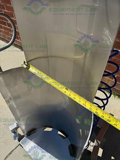 Used Palamatic PALPharma Tip Air Operated Portable Drum Tilter / Lift SWL 100 Kg