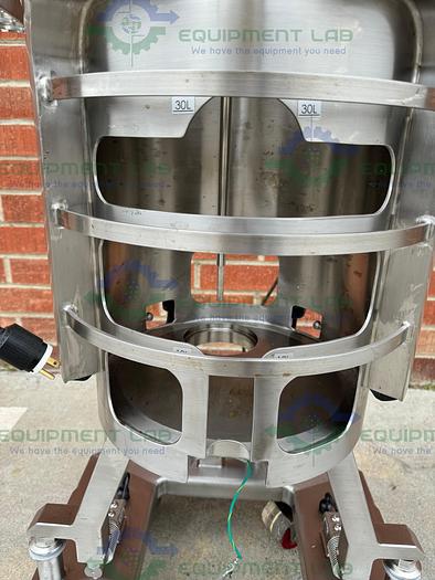 Used Thermo  HyPerforma Stainless Steel Water Jacketed Single Use 50L 5:1 Bioreactor