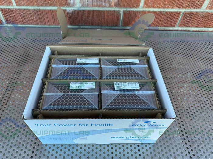 New Greiner 655090 FBottom, µClear Black Steril 96 Well Micropla...