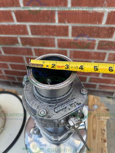 Used Tri Clover F3218MD-B40 Stainless Steel Tri Blender Mixer 480V w/ 10 HP Motor