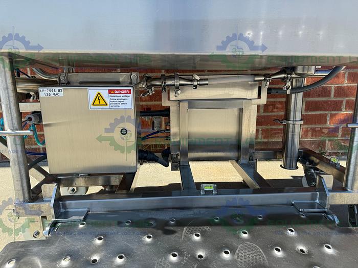 Used Sani Matic Stainless Steel 300 Liter COP System Parts Washer Skid