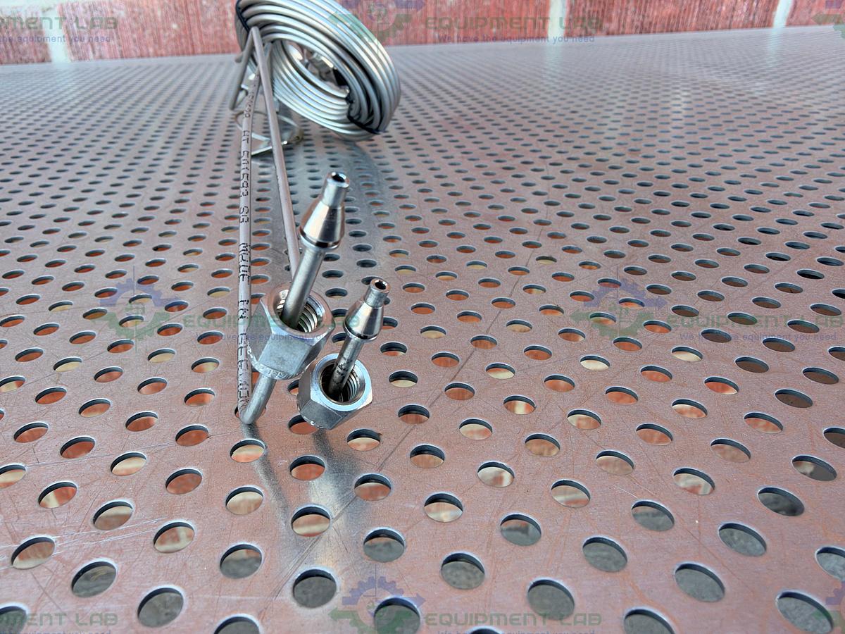 Used Rheodyne 3725i-038 Stainless Steel Front Loading Sample Injection Valve